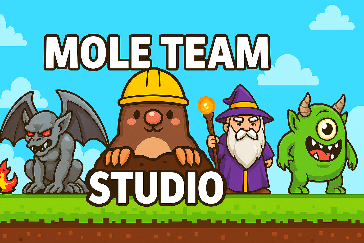 mole team studio logo